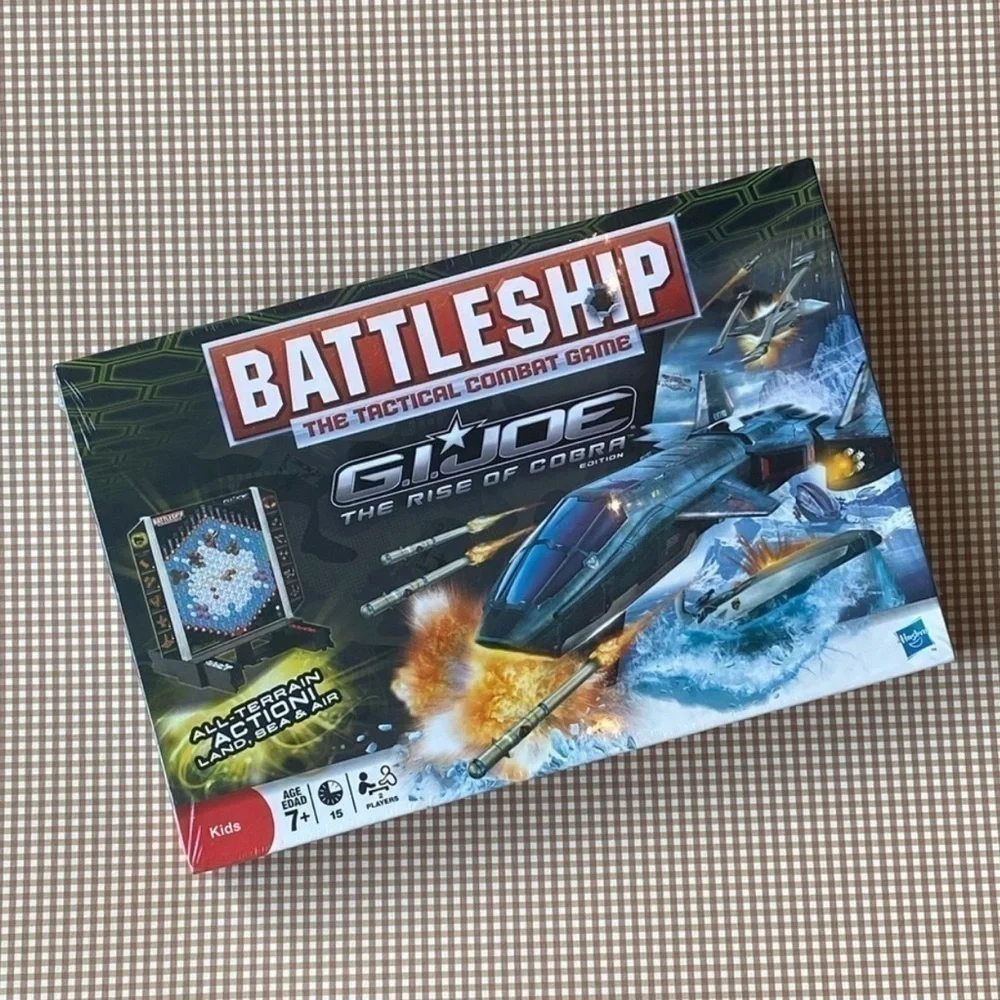 Hasbro Battleship G.I JOE The Rise of‎ Cobra board game. New. Sealed